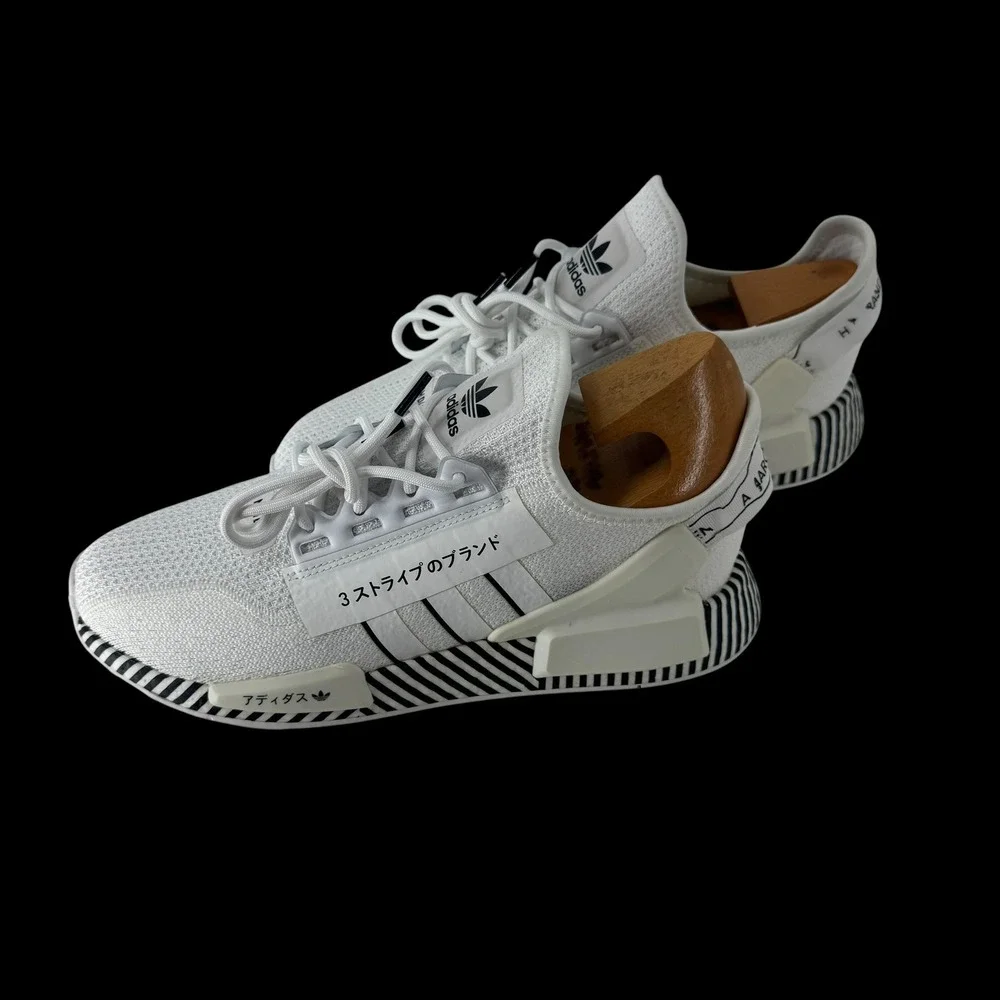 Adidas NMD_V3 Mens Shoes White Black FY2105 Japanese Text Sneakers Size 9